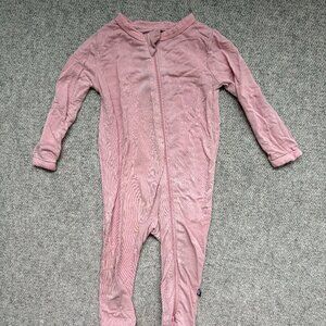 Kyte Baby Zipper Romper - Rose (6-12)